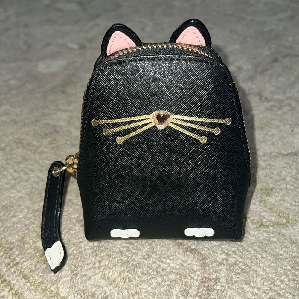 Kate spade cat coin wallet